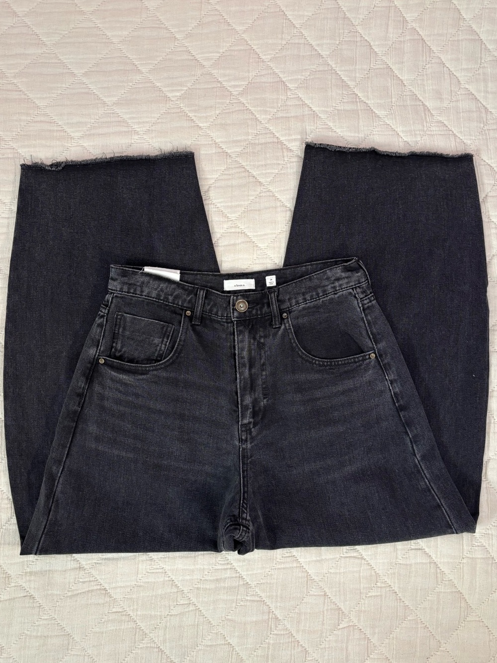 NWT A Loves A High Rise Barrel Jeans Sz 28 | A Loves A Women Barrel Jeans -